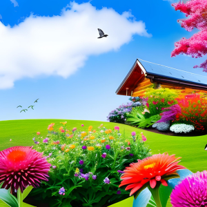 A beautiful garden